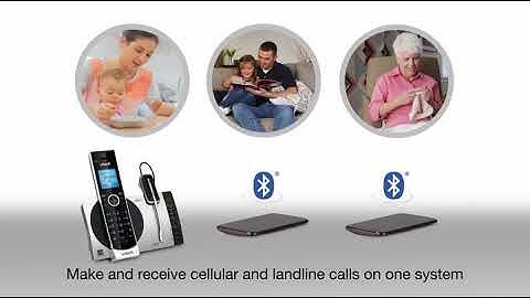 VTech Connect to Cell DS6771-3 DECT 6.0 Cordless Phone - Black, Silver, 6.9" x 4" x 6.6"