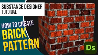 How To Create Brick Pattern Texture l Substance 3D Designer Tutorial Profile