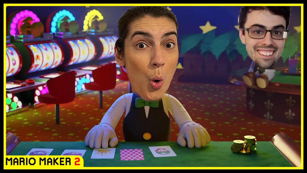 Geek LOSES It All At The CARLsino! Super Mario Maker 2