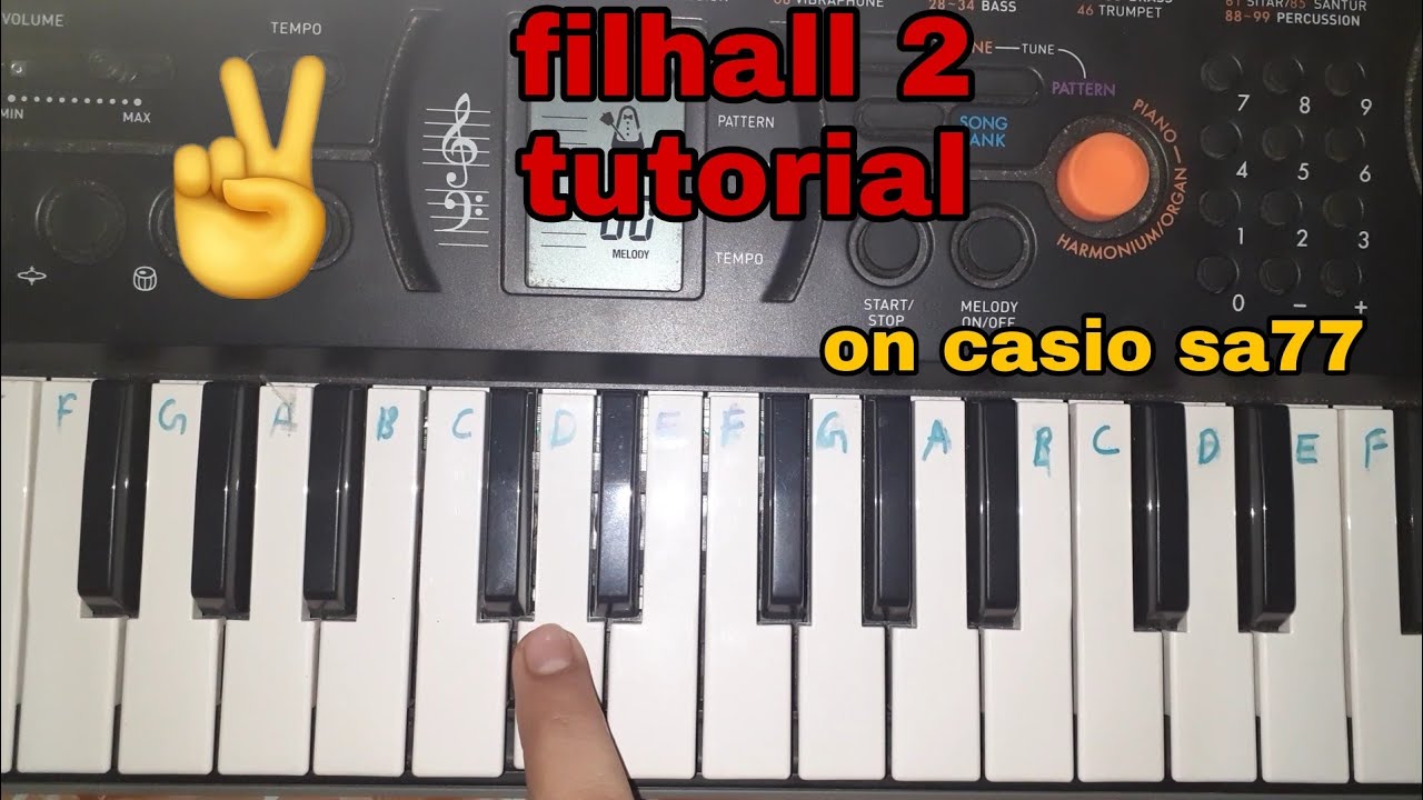 filhall 2 piano cover /piano tutorial 