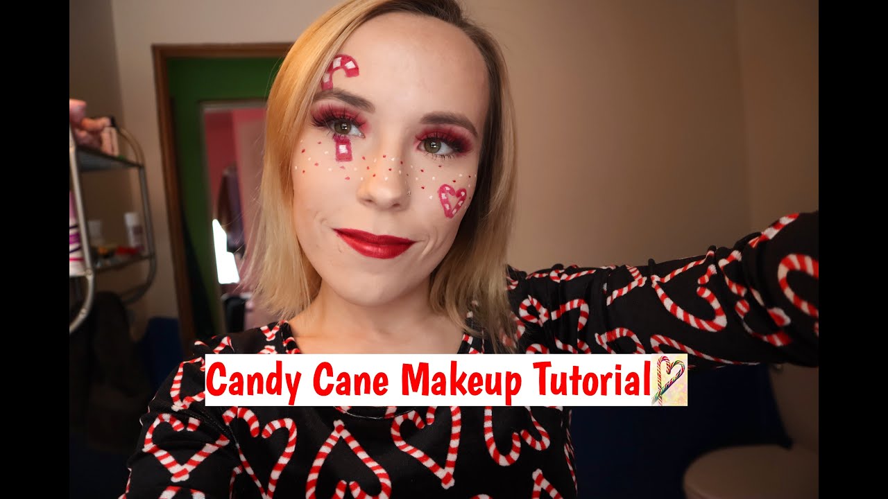 Candy Cane Makeup Tutorial | HOLIDAY MAKEUP