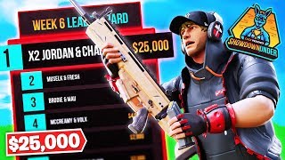 1St Place In The Fortnite Showdownunder 25000