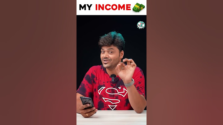 My YouTube INCOME💰 with PROOF🔥 for #SHORTS #TamilTech