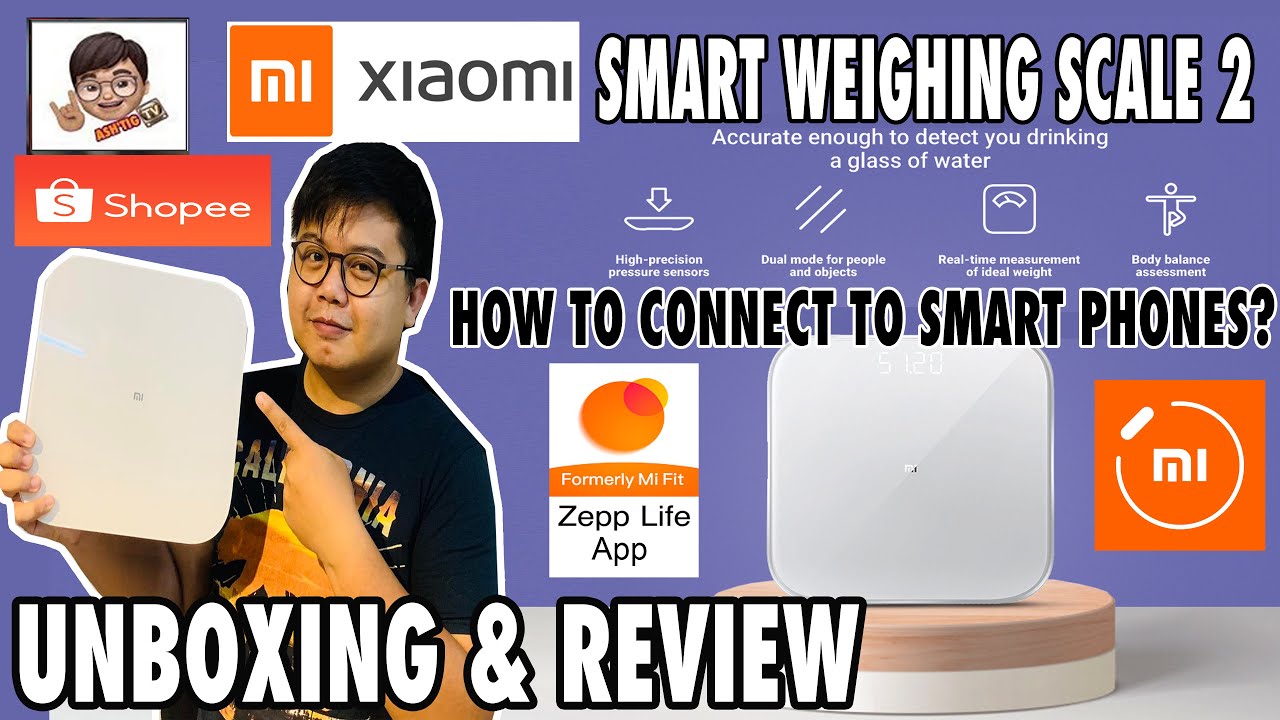 Mi SMART SCALE 2 Unboxing and Review ( How to use with Mi Fit App