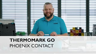 Marking electrical installations quickly and easily with the mobile printer THERMOMARK GO