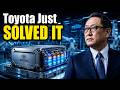 Toyota Just Solved EV's Biggest Problem | Solid-State Battery Explained