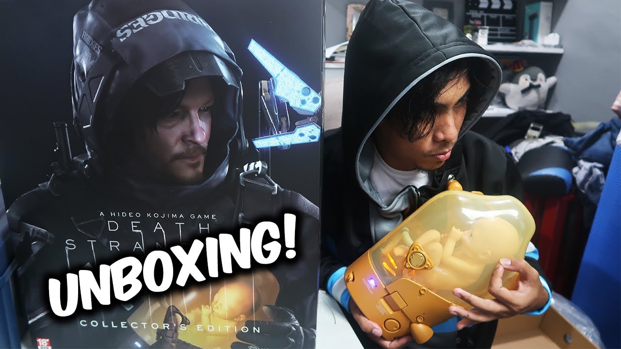 Death Stranding Collector's Edition UNBOXING - YouTube