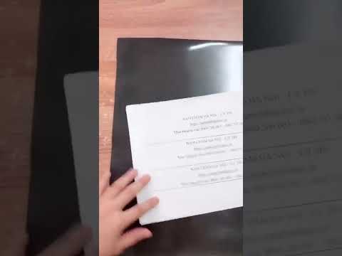 Video Nam châm dẻo gia công 1mm - youtube