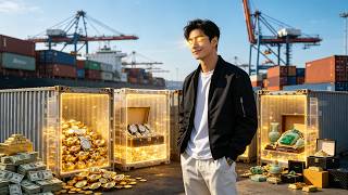 🔥He awakens a divine eye at the docks, finds treasure in containers, and rises to shipping CEO.