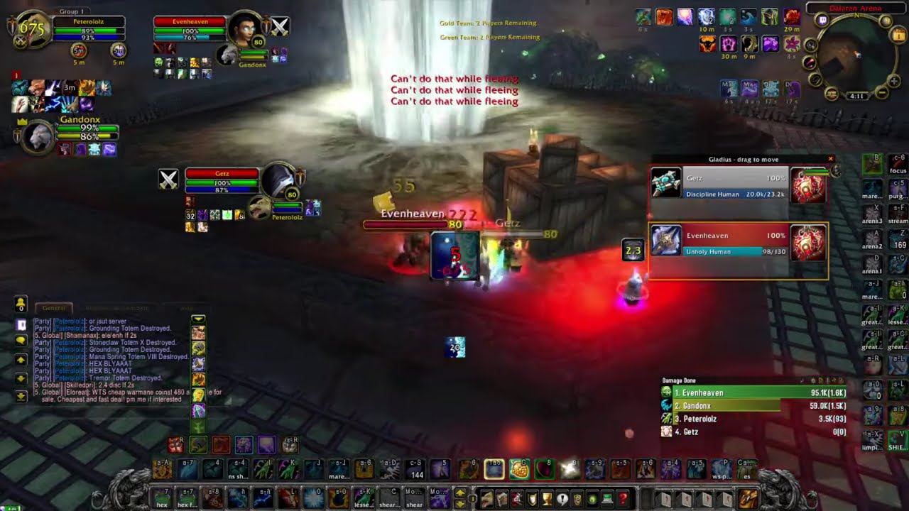 Warmane Rank 1 Resto Shaman s8 Blackrock