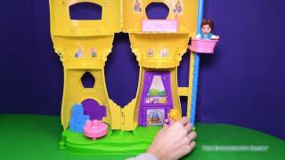 DISNEY PRINCESS RAPUNZEL'S TOWER Tangled Rapunzel's Tower Toys Video
