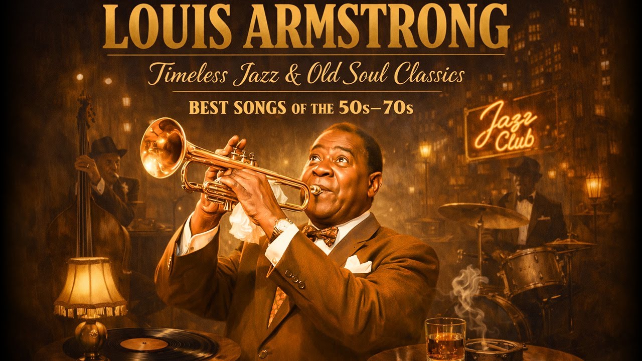Louis Armstrong 🎺 Timeless Jazz & Old Soul Classics | Best Songs of the 50s–70s