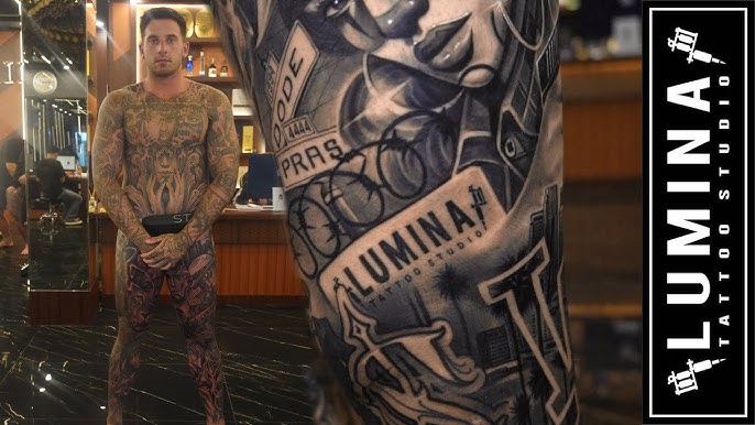 Matthew Mangano on LinkedIn: James Bouknight gets LEGENDARY portrait-filled  leg sleeve