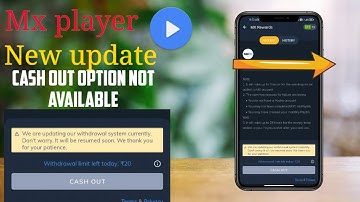 Mx player new update 2020..mx player me cash out nahi ho raha hai\\ problem solve