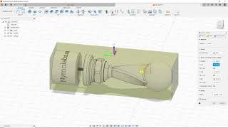 How to Use the Fusion 360 to Generate G-code for NymoLabs CNC 4th Axis - Part 1