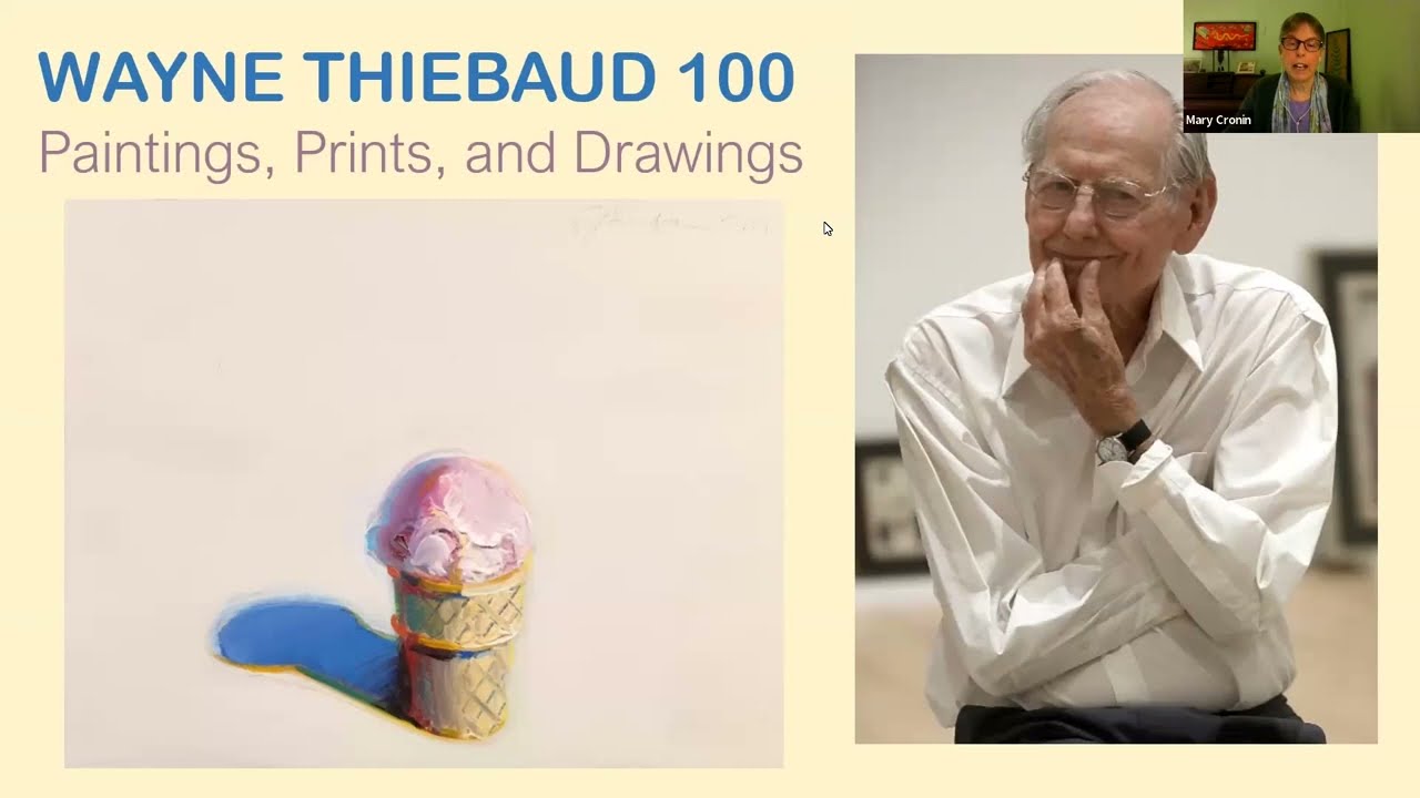 Wayne Thiebaud 100: A Virtual Tour with the Curator - YouTube