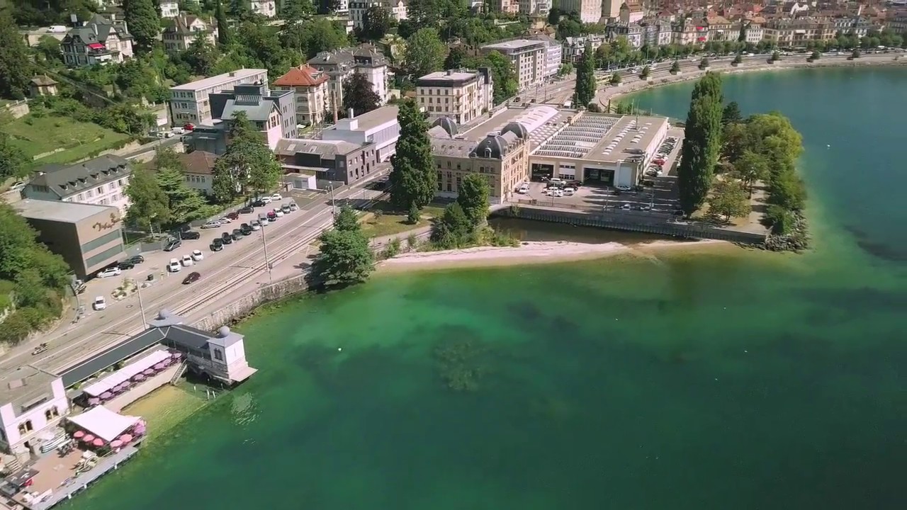 Neuchâtel by drone