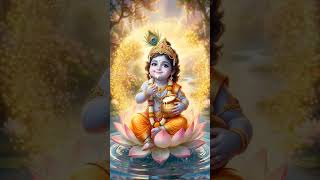 lord Krishna eating the makkhan#radhakrishna #divinelife #motivation #jaikrishna #universe #