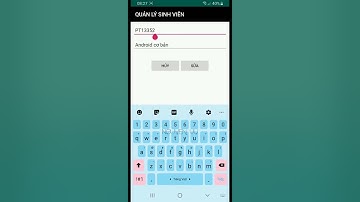 Assignment-Android cơ bản - FPT Polytechnic