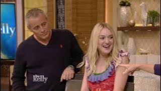 Dakota Fanning Has A 'Friends' Reunion With Matt LeBlanc