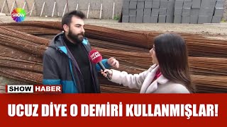 Enkazdan Suriye Demiri Çıktı