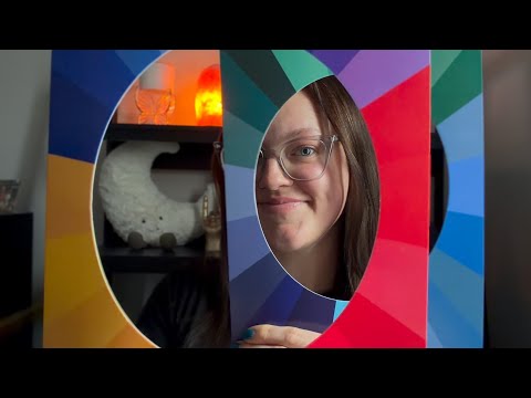 lofi ASMR Relaxing Color Analysis Role Play w Hard Candy Mouth Sounds