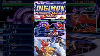 Kyubimon (Kurama) Vs Keith. Easy Boss !! #fyp #retrogaming #digimon #digimonworld3  #badarcakrawala
