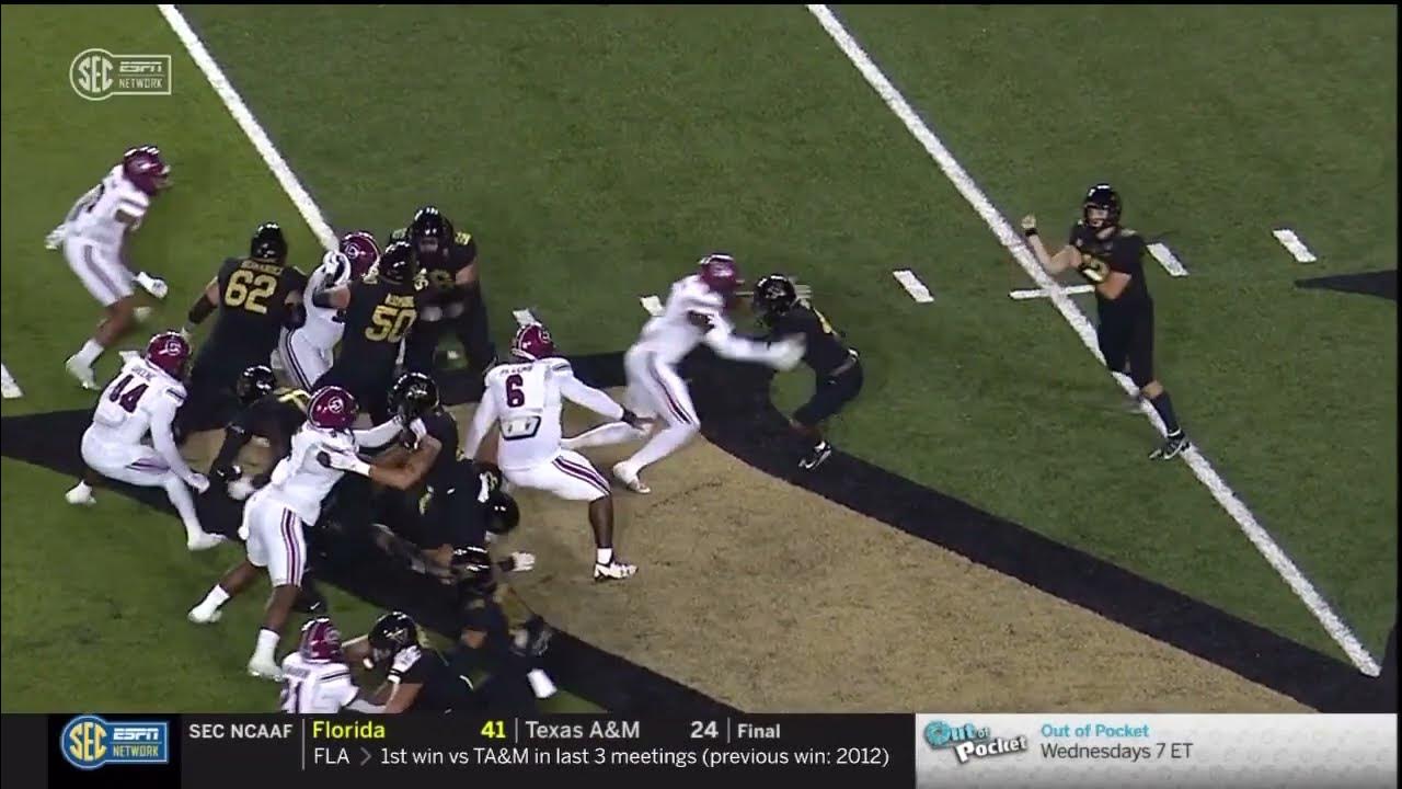 2022 USC vs Vanderbilt Gilber Edmond Tackle for Loss YouTube
