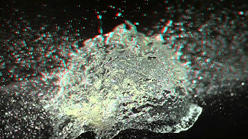 Stereo 3D At 2000 FPS -- Anaglyph