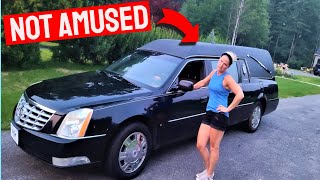 Husband buys Wife a HEARSE for her NEW CAR - Wife Prank