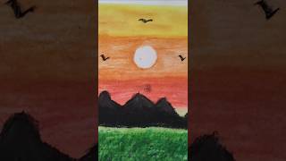 Soft pastal colours #shorts #art #painting