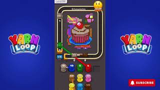 Yarn Loop Knit Puzzle - level 375 - Gameplay walkthrough