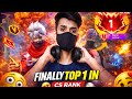 FINALLY TOP-1 CS RANK PUSH I REACHED GRANDMASTER FULL TO FULL RUSH 🔥 DOUBLE AWM CHALLENGE LIVE