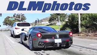 Supercars Of Los Angeles May 21-22 2016 Ferrari Laferrari 2 Porsche Gt3 Rss Etc