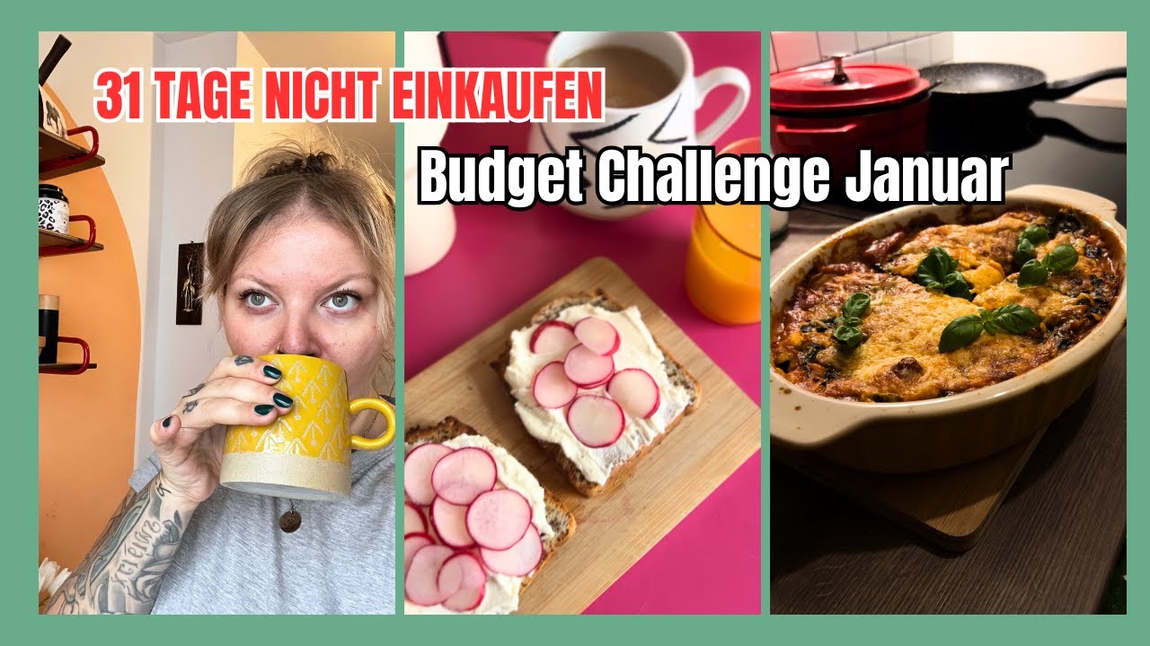 Foodchallenge Januar - so wenig wie möglich für Lebensmittel ausgeben (Tag 22-28)