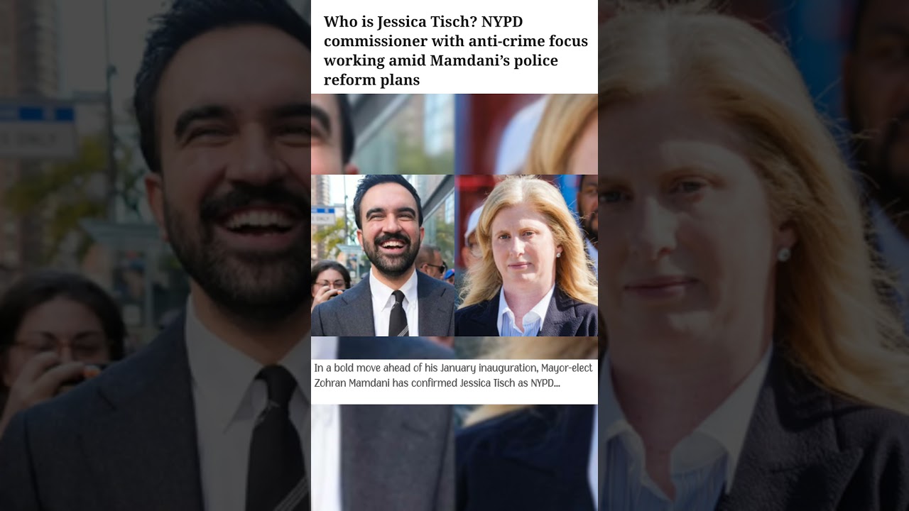 NYPD commissioner with anti-crime focus working amid Mamdani's police reform plans