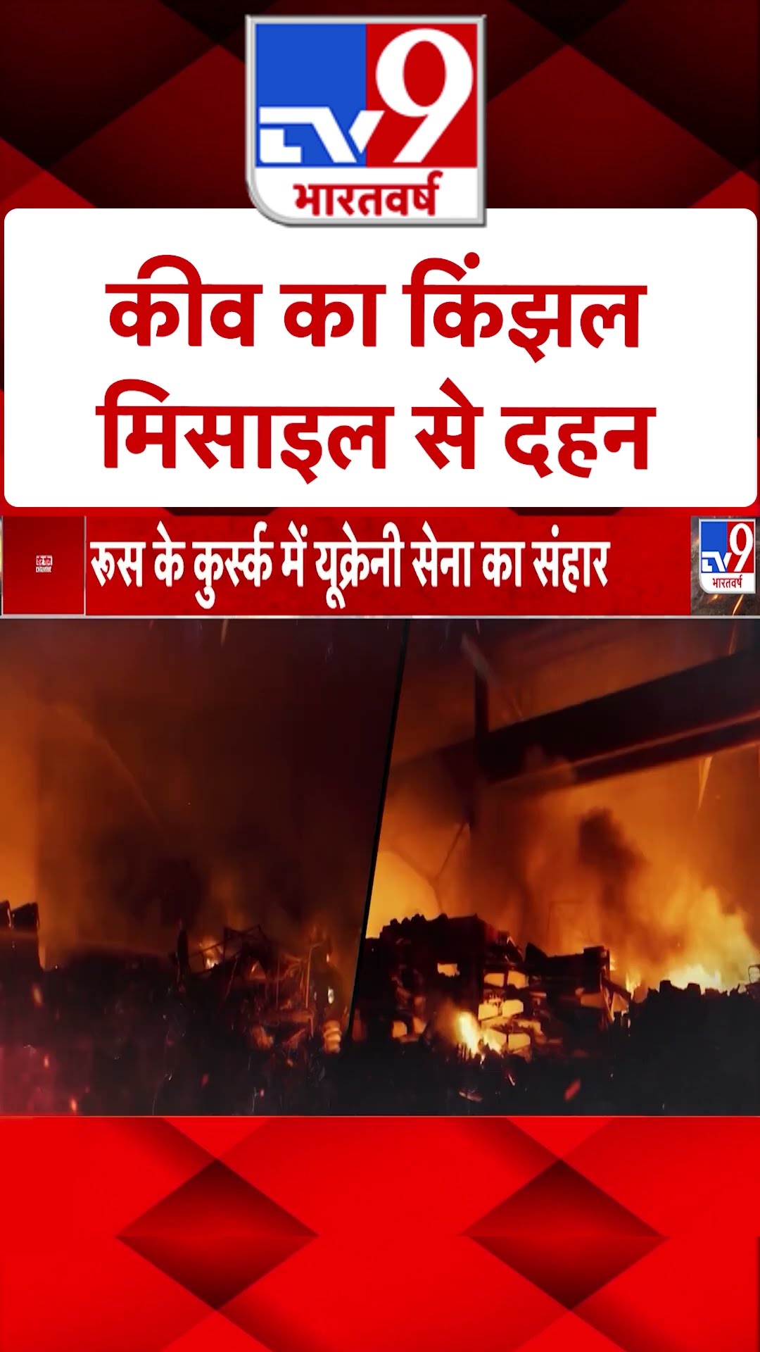 Russia Ukraine War: कीव का किंझल मिसाइल से दहन | #ytshorts