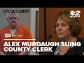 Former county clerk is being sued by Alex Murdaugh for $600,000