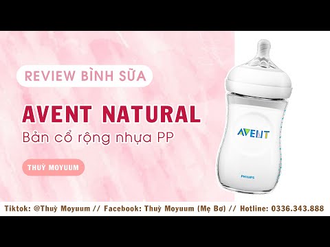 REVIEW BÌNH SỮA AVENT 😍 Bình sữa nhựa PP được tin dùng nhất