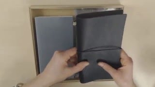Beautiful vegan leather Traveller's Notebook!