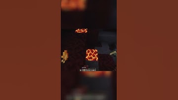 Minecraft Obsidian Mining NIGHTMARE! Baby Zombie & Lava! #shorts