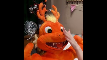 #dragon 3D Muscle Chinese Dragon Plush Toy Pillow