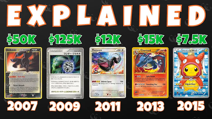 The Most Expensive Pokémon Cards of Every Year (2006 - 2015)