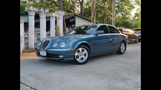 JAGUAR S-Type 3.0L (V6) 5AT + Sunroof ปี 1999 ซาลูนสุดคลาสสิกเหนือกาลเวลา พร้อมเทคโนโลยีทันสมัย