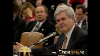 Newt Gingrich 1995 and the Liberal Nightline Interview