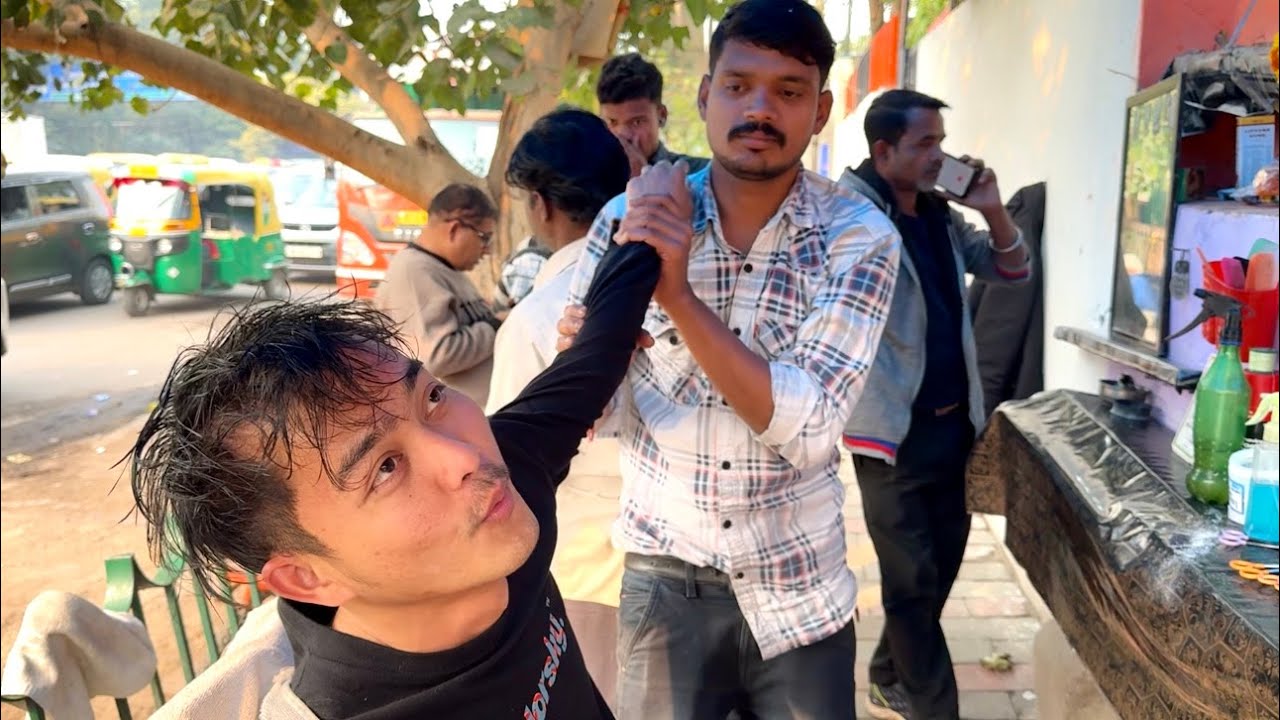 NEMU PIJAT JALANAN LG!TERBAIK EMANG,PIJATAN ANSARI BHAI KALAH😂BADAN SAMPE DI PLINTIR,NIKMAT BANGET🔥