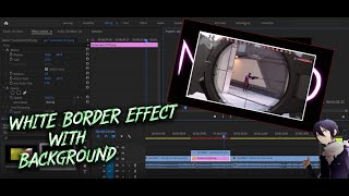WHITE BORDER EFFECT WITH COOL BACKGROUND|| FULL TUTORIAL VIDEO|| NINJAX screenshot 3