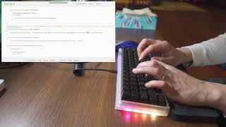 Code Typing With E6.5 Pc With Zealios 62G V2 And Sp Sa