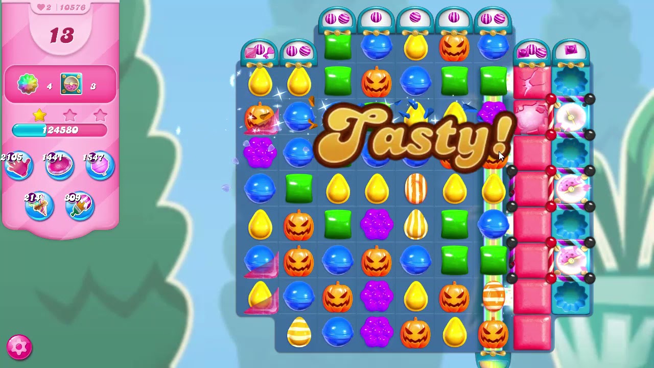 Candy Crush Saga Level 10576 NO BOOSTERS