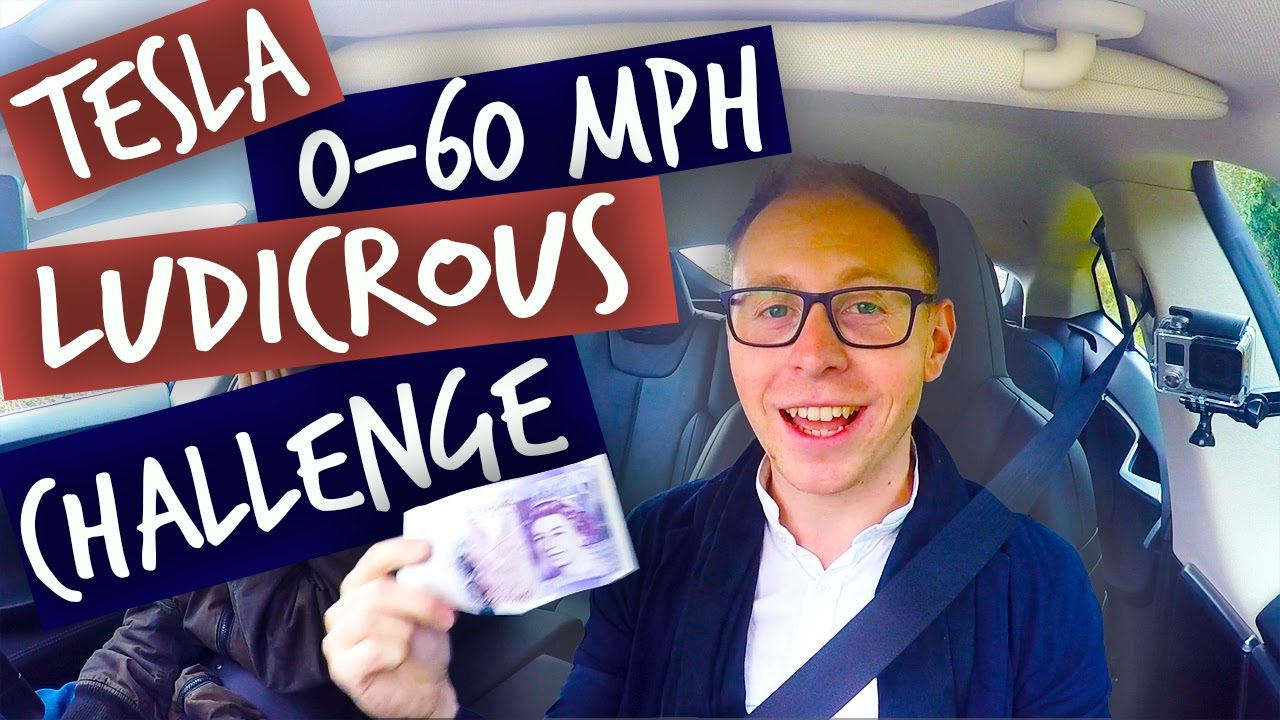 How fast is a Tesla? - Ludicrous mode 0 - 60 test - YouTube